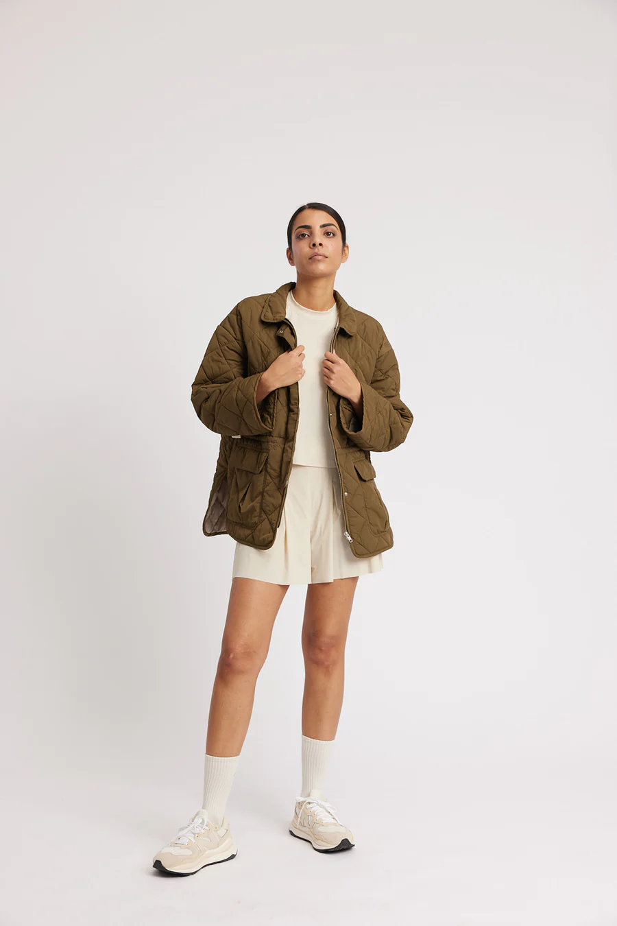 Klassisk Thermo Jakke Lyon - Deep Olive