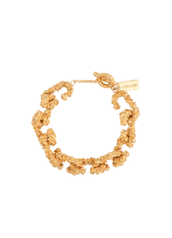 Chain Of Riddle Armbånd - Forgyldt