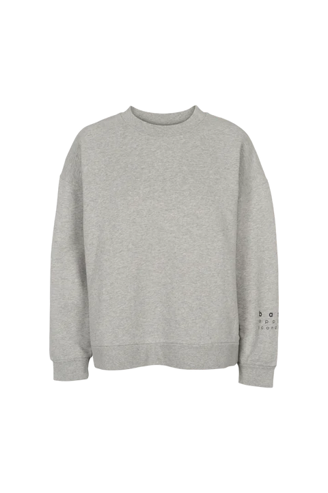 Cinna Oversized Sweatshirt - Grey Melange