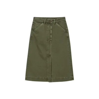 Sharp Twill Skirt - Four Leaf Clover