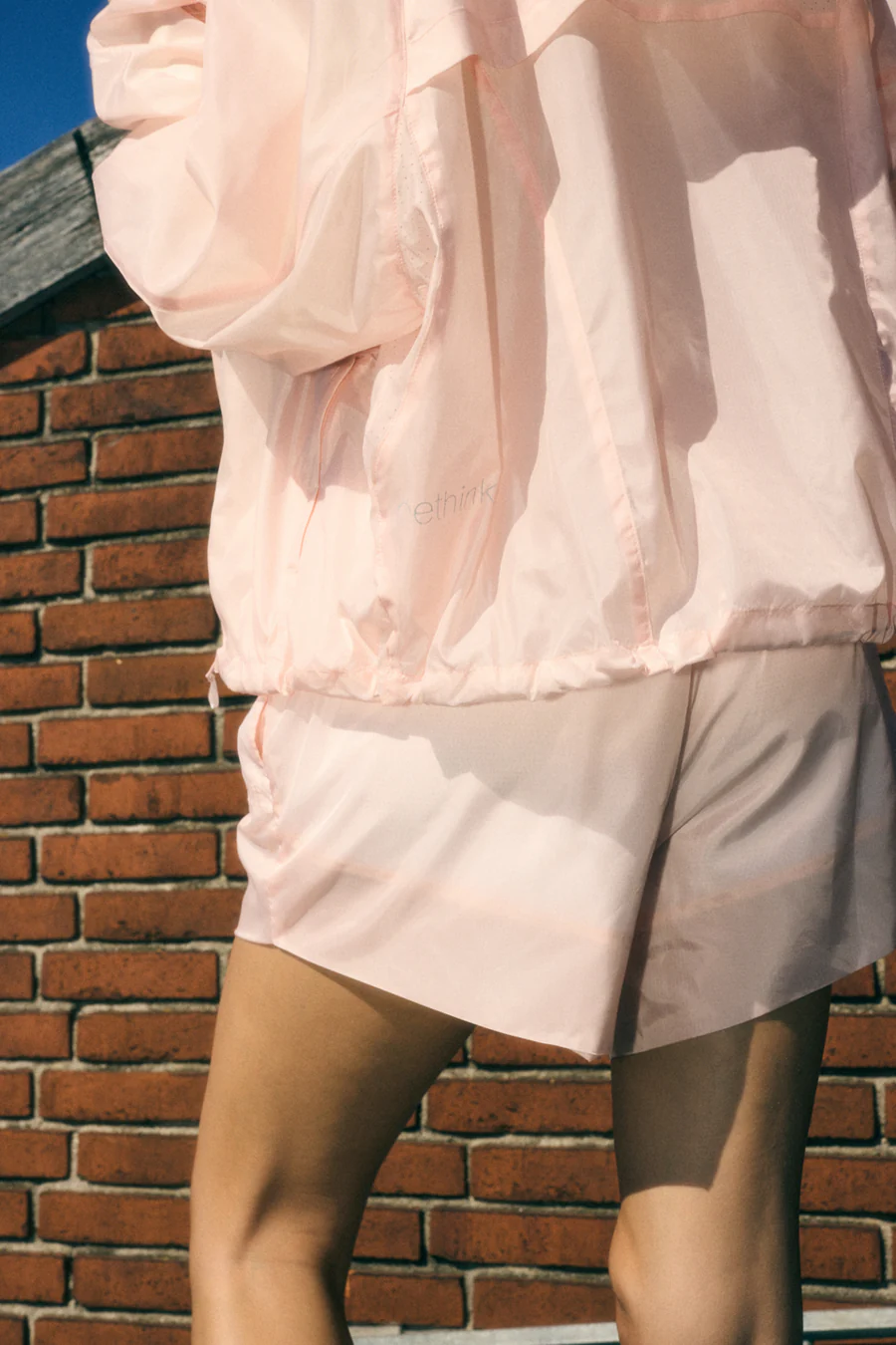 Track Shorts Tube See Through - Transparent Peach - Billede 4
