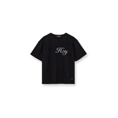 Hey Vintage Tee - Black